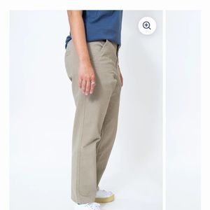 Peau de Loup khaki pants size 6